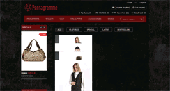 Desktop Screenshot of pentagrammeshop.com